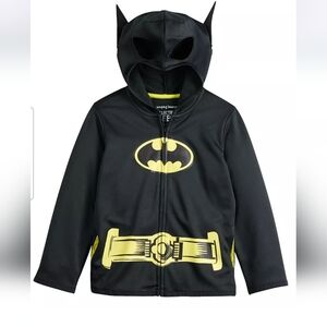 Boys Jumping Beans DC Comics Batman Costume Mask & Hoodie - Black - L